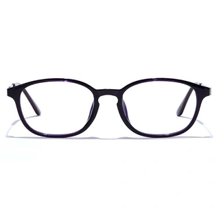 GRAVIATE by Coolwinks E20B7583 Glossy Blue Full Frame Oval Eyeglasses for Women