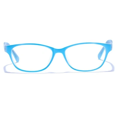 GRAVIATE by Coolwinks E20B6440 Matte Blue Full Frame Rectangle Eyeglasses for Kids