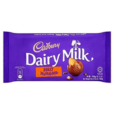 Cadbury Dairy Milk Roast Almond Bar (165 g)