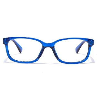 GRAVIATE by Coolwinks E20B7122 Glossy Blue Full Frame Rectangle Eyeglasses for Kids