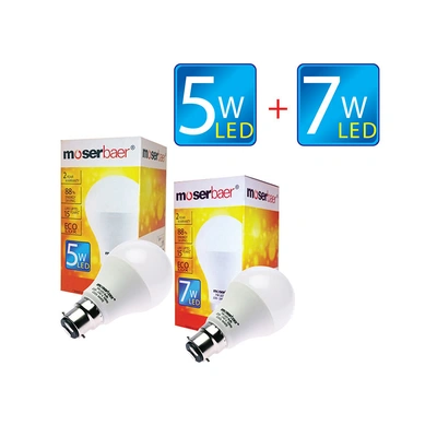 5W and 7W Eco LED Bulb-B22