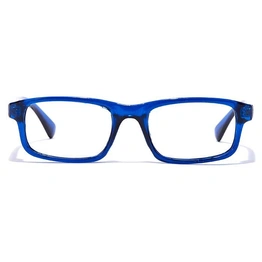 GRAVIATE by Coolwinks E20C7138 Glossy Blue Full Frame Rectangle Eyeglasses for Kids