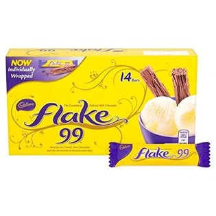 Cadbury Flake 99 Crumbliest Milk Chocolate Bars - Set of 14