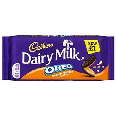 Cadbury Dairy Milk With Oreo Peanut 120g