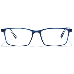 GRAVIATE by Coolwinks E20A7573 Glossy Blue Full Frame Rectangle Eyeglasses for Men and Women