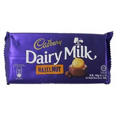 Cadbury Dairy Milk Chocolate - Hazelnut, 165g Pack