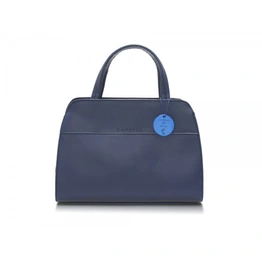 Evania Satchel Medium Navy_1