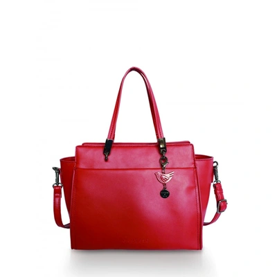 Gamora Satchel Medium Crimson_1