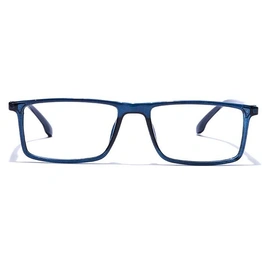 GRAVIATE by Coolwinks E20A7696 Glossy Blue Full Frame Rectangle Eyeglasses for Men and Women