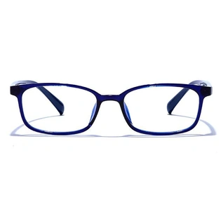 GRAVIATE by Coolwinks E20B6595 Glossy Blue Full Frame Rectangle Eyeglasses for Men and Women