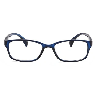 GRAVIATE by Coolwinks E20B6917 Glossy Blue Full Frame Rectangle Eyeglasses for Men and Women