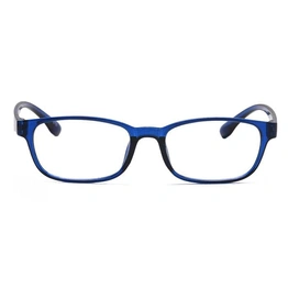 GRAVIATE by Coolwinks E20B6932 Glossy Blue Full Frame Rectangle Eyeglasses for Men and Women