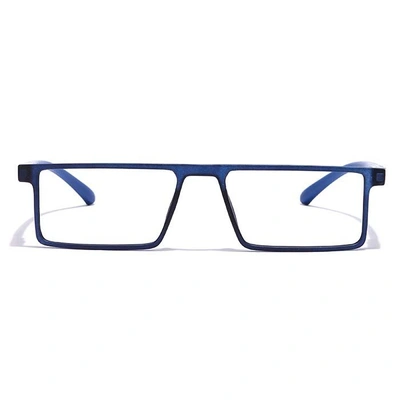 GRAVIATE by Coolwinks E20B7067 Matte Blue Full Frame Rectangle Eyeglasses for Men and Women