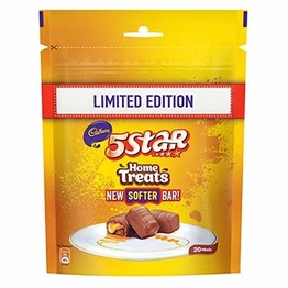 Cadbury 5 Star Chocolate Home Treats, 200g (Pack of 4)