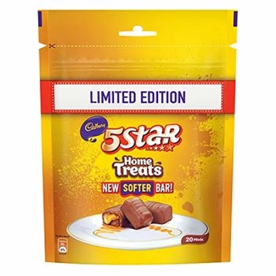 Cadbury 5 Star Chocolate Home Treats, 200g (Pack of 4)