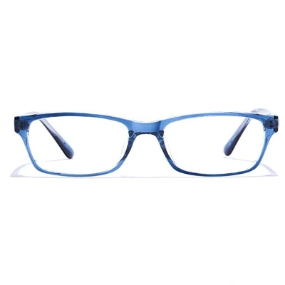 GRAVIATE by Coolwinks E20B7500 Glossy Blue Full Frame Rectangle Eyeglasses for Men and Women