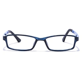 GRAVIATE by Coolwinks E20B7628 Glossy Blue Full Frame Rectangle Eyeglasses for Men and Women