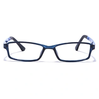 GRAVIATE by Coolwinks E20B7628 Glossy Blue Full Frame Rectangle Eyeglasses for Men and Women