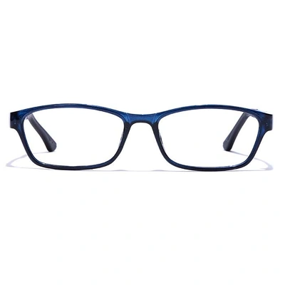 GRAVIATE by Coolwinks E20B7640 Glossy Blue Full Frame Rectangle Eyeglasses for Men and Women