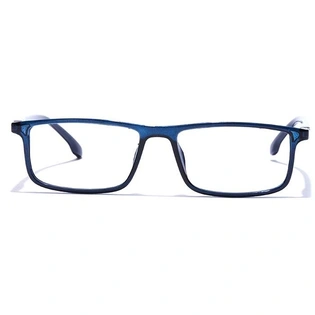 GRAVIATE by Coolwinks E20B7693 Glossy Blue Full Frame Rectangle Eyeglasses for Men and Women