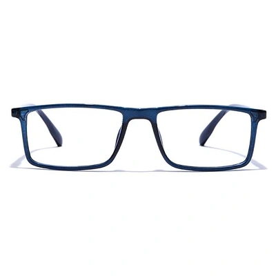 GRAVIATE by Coolwinks E20B7703 Glossy Blue Full Frame Rectangle Eyeglasses for Men and Women