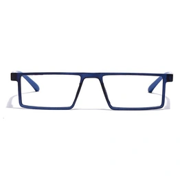 GRAVIATE by Coolwinks E20C7070 Matte Blue Full Frame Rectangle Eyeglasses for Men and Women