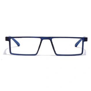 GRAVIATE by Coolwinks E20C7070 Matte Blue Full Frame Rectangle Eyeglasses for Men and Women