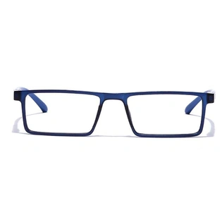 GRAVIATE by Coolwinks E20C7085 Matte Blue Full Frame Rectangle Eyeglasses for Men and Women