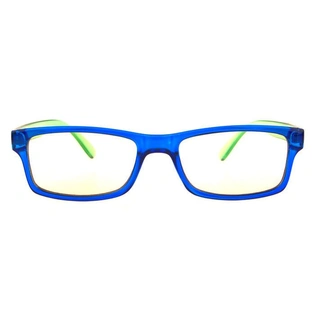 GRAVIATE by Coolwinks E20D4042 Glossy Blue Full Frame Rectangle Computer Glasses for Men and Women