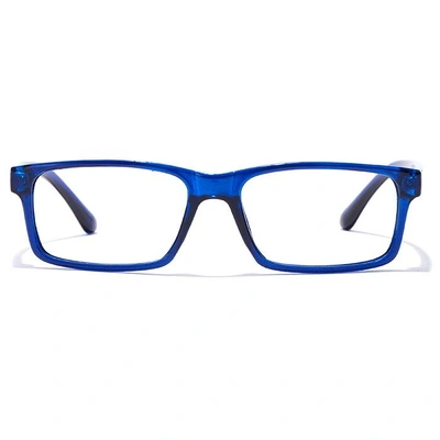 GRAVIATE by Coolwinks E20A7119 Glossy Blue Full Frame Rectangle Eyeglasses for Women