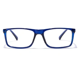 GRAVIATE by Coolwinks E20B7124 Glossy Blue Full Frame Rectangle Eyeglasses for Women