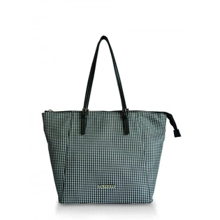 Jonita Tote Medium (E) Black & Offwhite_1