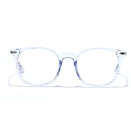 GRAVIATE by Coolwinks E20A7562 Glossy Blue Full Frame Round Eyeglasses for Men and Women