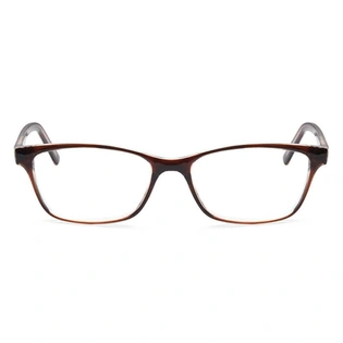 GRAVIATE by Coolwinks E15C6536 Glossy Brown Full Frame Rectangle Eyeglasses for Kids