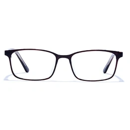 GRAVIATE by Coolwinks E12A6671 Glossy Brown Full Frame Rectangle Eyeglasses for Men and Women