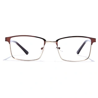 GRAVIATE by Coolwinks E15C6843 Glossy Full Frame Rectangle Eyeglasses for Men and Women