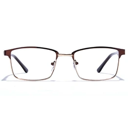 GRAVIATE by Coolwinks E15C6883 Glossy Full Frame Rectangle Eyeglasses for Men and Women