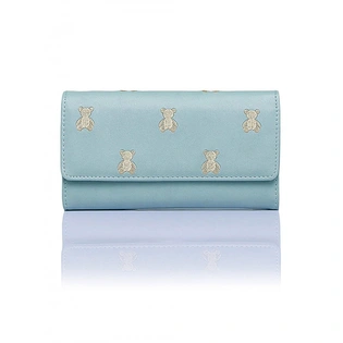 Sylvia Flap Wallet Medium Soft Blue_1