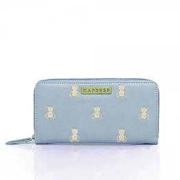 Sylvia Zip Wallet Medium Soft Blue_1