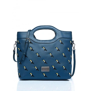 Sylvia Satchel Medium Teal_1