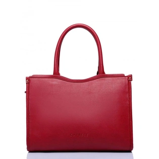 Edith Tote Medium Deep Red_1