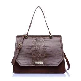 Carolina Satchel Medium Dark Brown_1