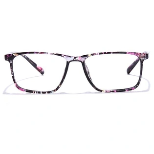 GRAVIATE by Coolwinks E28A7317 Glossy Floral Full Frame Rectangle Eyeglasses for Women