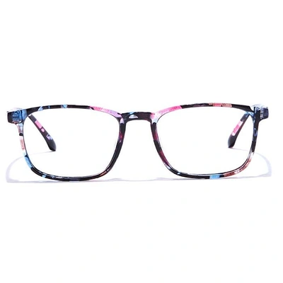 GRAVIATE by Coolwinks E28A7352 Glossy Floral Full Frame Retro Square Eyeglasses for Women