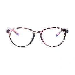 GRAVIATE by Coolwinks E23C3790 Glossy Floral Full Frame Round Computer Glasses for Women