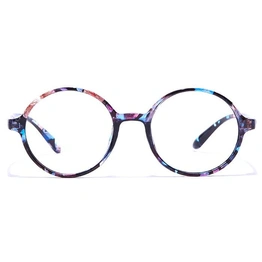 GRAVIATE by Coolwinks E28A7260 Glossy Floral Full Frame Round Eyeglasses for Women