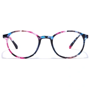 GRAVIATE by Coolwinks E28B7344 Glossy Floral Full Frame Round Eyeglasses for Women