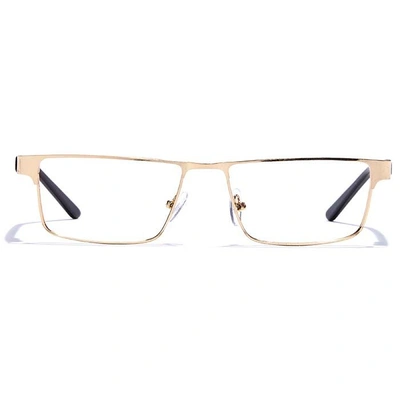 GRAVIATE by Coolwinks E25A6873 Glossy Gold Full Frame Rectangle Eyeglasses for Men and Women