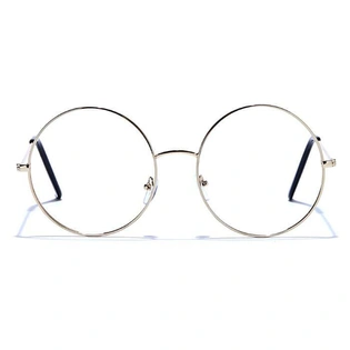 GRAVIATE by Coolwinks E25A6608 Glossy Gold Full Frame Round Eyeglasses for Men and Women