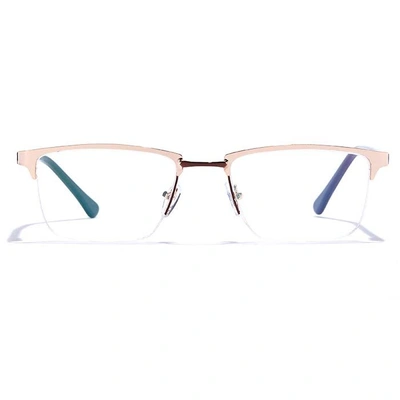 GRAVIATE by Coolwinks E25A6826 Glossy Half Frame Rectangle Eyeglasses for Men and Women